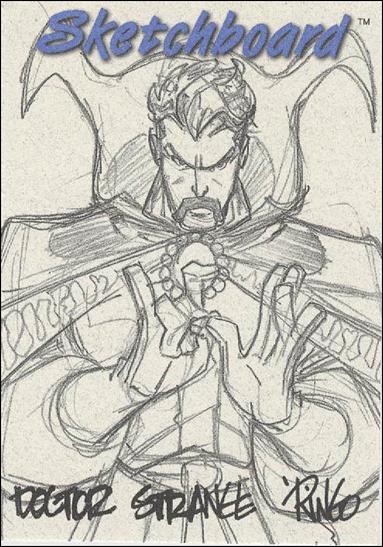 Marvel Creators Collection '98 (Sketchboard Subset) card 19-C Doctor Strange (Grey)