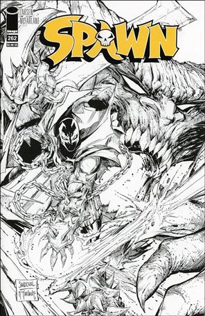 Spawn issue 262-B Gerardo Sandoval and Todd McFarlane Cover