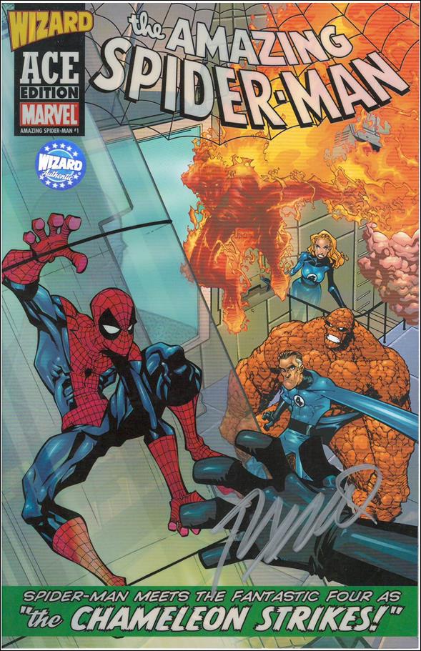 Amazing Spider-Man (1963) issue 1-L DF Wizard Ace Edition Signed by Humberto Ramos