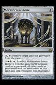Magic the Gathering: Guildpact (Base Set) card 154 Moratorium Stone