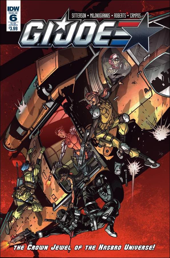 G.I. Joe (2016) issue 6-C Drew Johnson Subscription Cover B