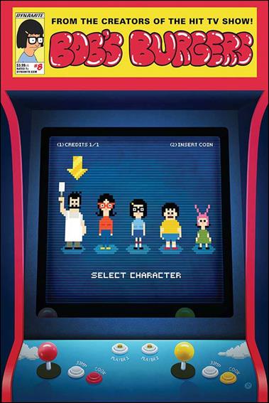 Bob's Burgers (2015) issue 8-B Tyler Garrison Cover
