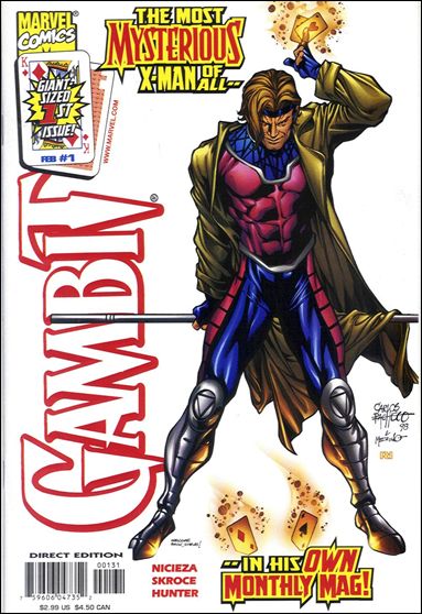 Gambit (1999) issue 1-D Carlos Pacheco "King" Cover