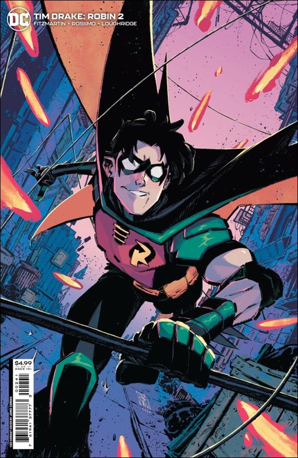 Tim Drake: Robin issue 2-D Jorge Corona 1:50 Cardstock Cover