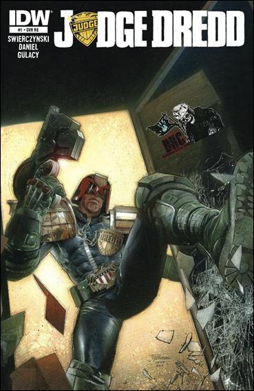 Judge Dredd (2012) issue 1-LE Nick Runge Disposable Heroes Comics Cover