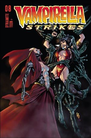 Vampirella Strikes (2022) issue 8-D Jonathan Lau Cover