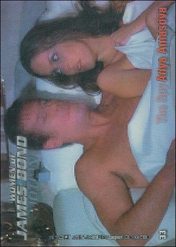 Women of James Bond in Motion (Base Set) card 33 The Spy Who Loved Me - Anya Amasova