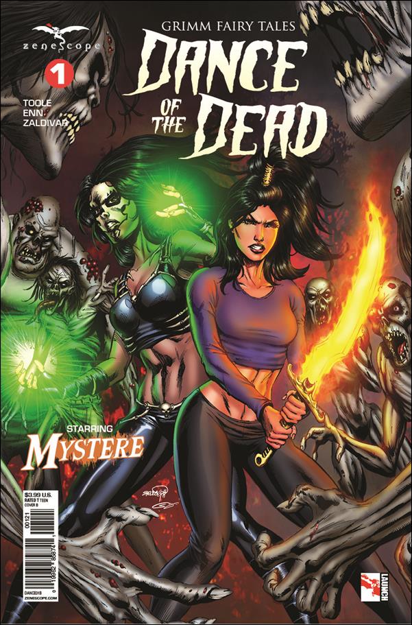 Grimm Fairy Tales: Dance of the Dead issue 1-B Sheldon Goh Cover