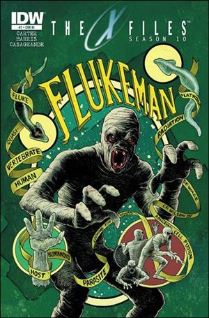 X-Files: Season 10 issue 7-B CP Wilson III 1:10 Cover
