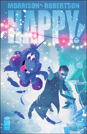 Happy! issue 3-B Rian Hughes Cover