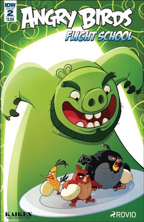 Angry Birds: Flight School issue 2 Philip Murphy Cover