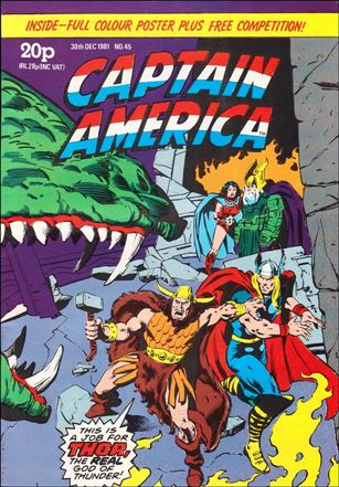 Captain America (UK) issue 45