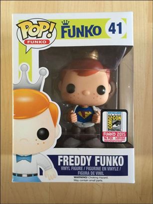 Pop! Funko - Freddy Funko figure 41-B Freddy Funko (Stan Lee Blue Shirt) SDCC 1/96