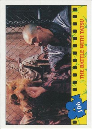 Teenage Mutant Ninja Turtles Movie (Base Set) card 106 The Battle with Tatsu