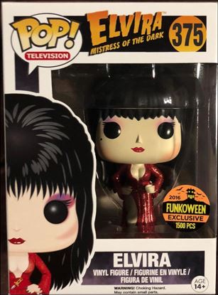 POP! Television figure 375-B Elvira (Red Dress) Funkoween 1/1500