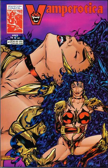Vamperotica issue 2-B Kirk Lindo Standard Cover (2nd Printing)