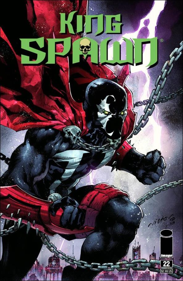 King Spawn issue 22 Viktor Bogdanovic Cover