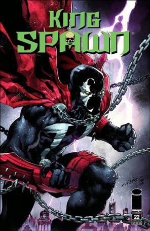 King Spawn issue 22 Viktor Bogdanovic Cover