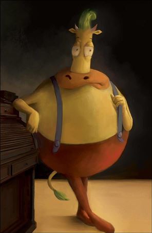 Rocko's Modern Life (2017) issue 2-B Miguel Mercado Subscription Portrait Cover