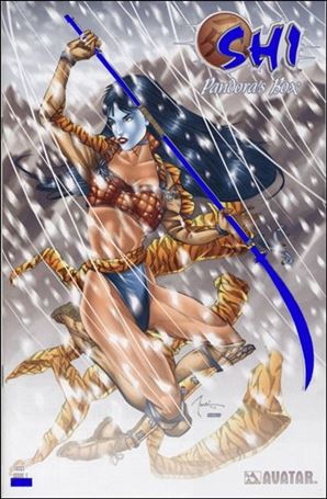 Shi: Pandora's Box issue 1-G Royal Blue Foil Cover