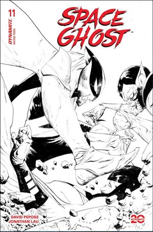 Space Ghost (2024) issue 11-H Jae Lee B&W 1:10 Cardstock Cover