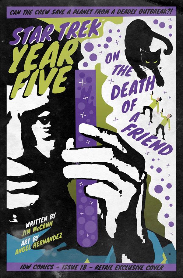 Star Trek: Year Five issue 18-B J.J. Lendl 1:10 Cover