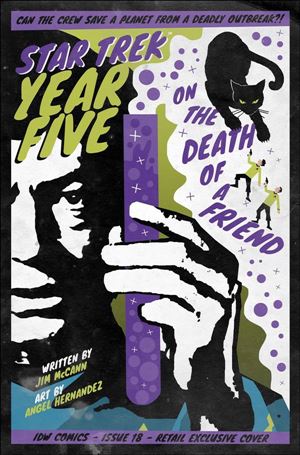 Star Trek: Year Five issue 18-B J.J. Lendl 1:10 Cover