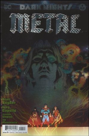 Dark Nights: Metal issue 4 Greg Capullo Cover