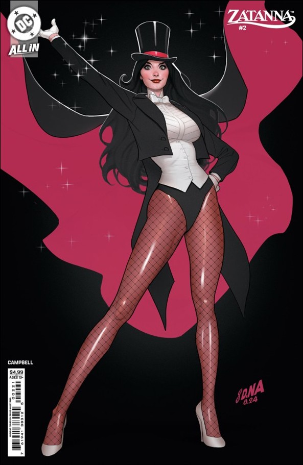 Zatanna (2025) issue 2-B David Nakayama Cardstock Cover