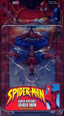 Spider-Man figure 11 Super-Poseable Spider-Man (with Sticky web)