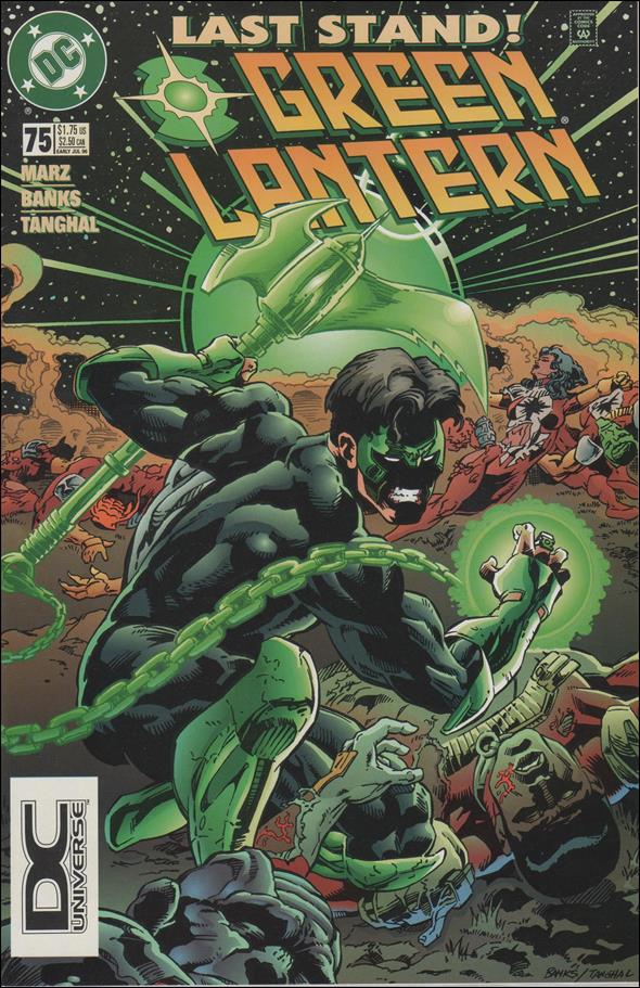 Green Lantern (1990) issue 75-B DC Universe UPC (2nd Printing)