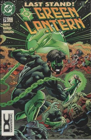 Green Lantern (1990) issue 75-B DC Universe UPC (2nd Printing)