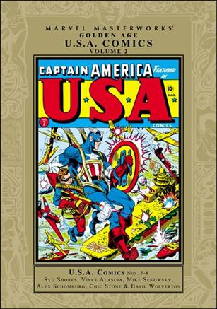 Marvel Masterworks: Golden Age U.S.A. Comics Cover Image 2