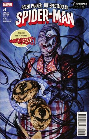 Peter Parker: The Spectacular Spider-Man issue 4-B Julian Totino Tedesco Venomized Villains Cover
