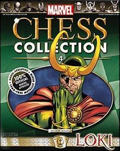 Marvel Chess Collection (UK) issue 4 Loki (Black Bishop)