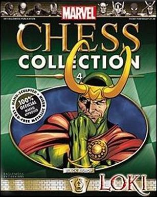 Marvel Chess Collection (UK) issue 4 Loki (Black Bishop)