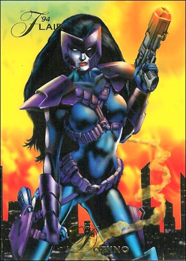 Marvel Annual Flair '94 (Base Set) card 146 Domino