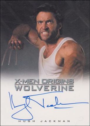 X-Men Origins: Wolverine (Autographs Subset) card nn5 Hugh Jackman