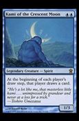 Magic the Gathering: Saviors of Kamigawa (Base Set) card 42 Kami of the Crescent Moon