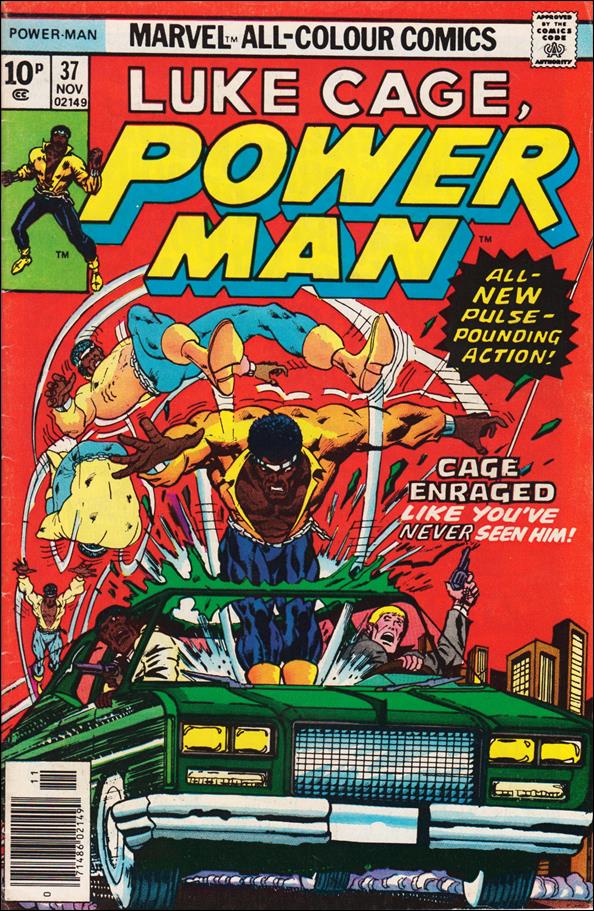 Power Man issue 37-B UK Price Cover