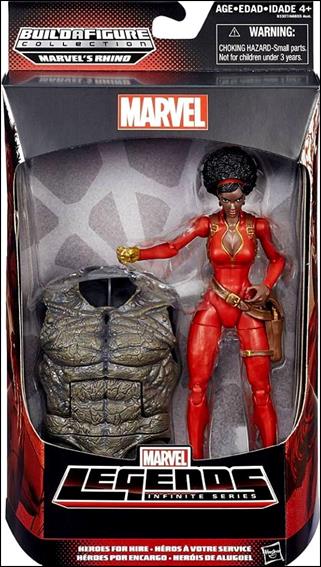 Marvel Legends Infinite: Spider-Man (Rhino Series)  figure 2 Heroes for Hire (Misty Knight)