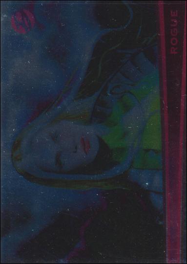 Marvel Dangerous Divas (Parallel Foil Base Set) card 27 Rogue