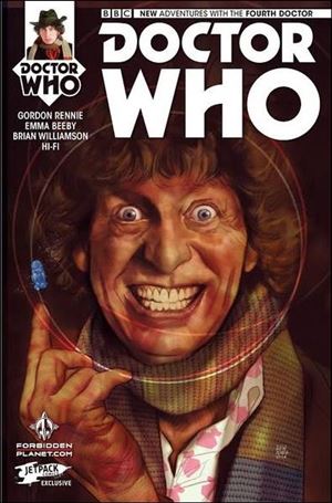 Doctor Who: The Fourth Doctor issue 1-L Forbidden Planet/Jetpack Comics Cover