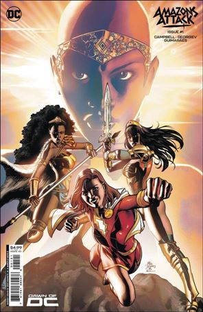 Amazons Attack (2023) issue 1-B Mike Deodato Jr. Cardstock Cover