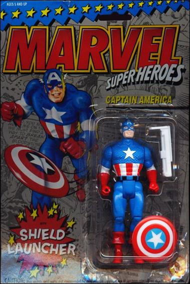 Marvel Super Heroes (Series 4) figure 1 Captain America (Shield Launcher)