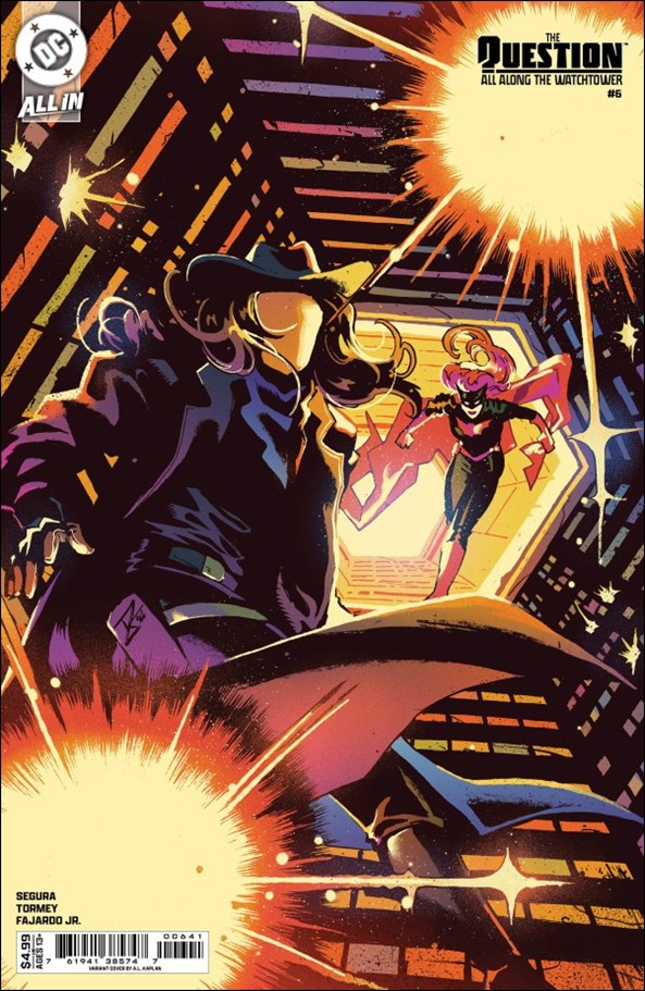 Question: All Along the Watchtower issue 6-D A. L. Kaplan Cardstock Cover