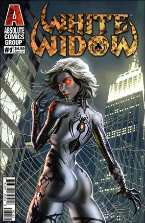 White Widow issue 1-ZA Standard 2nd Printing Cover