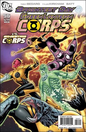 Green Lantern Corps (2006) issue 56-B Patrick Gleason 1:10 Cover