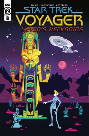 Star Trek: Voyager - Seven's Reckoning issue 2-C Jeffrey Veregge 1:10 Cover
