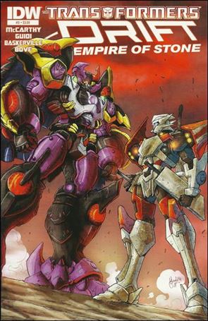 Transformers: Drift - Empire of Stone issue 3 Guido Guidi Cover